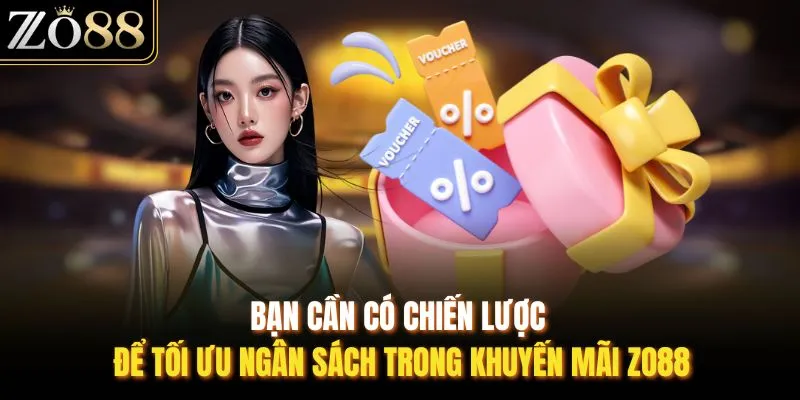 Bạn cần có chiến lược để tối ưu ngân sách trong khuyến mãi ZO88