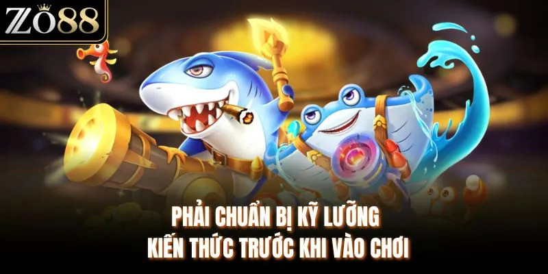 Hệ thống sinh vật biển cơ bản của nền tảng bắn cá ZO88